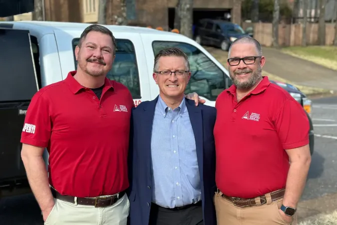 American Standard Foundation Repair owners with Andy Wise in Memphis TN.