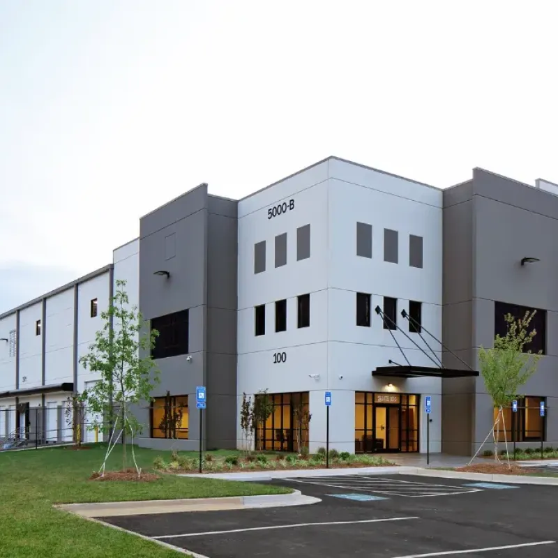 Large warhouse like this can have a range of foundation problems if not carefully isnpected.